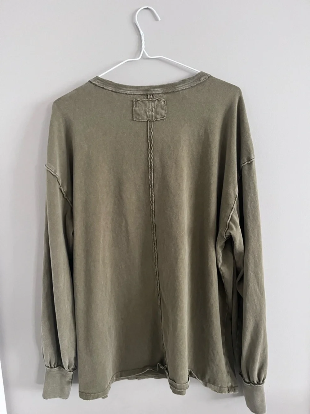 Free People We The Free Fade Into You Tee - Military Olive - Picture 5 of 11